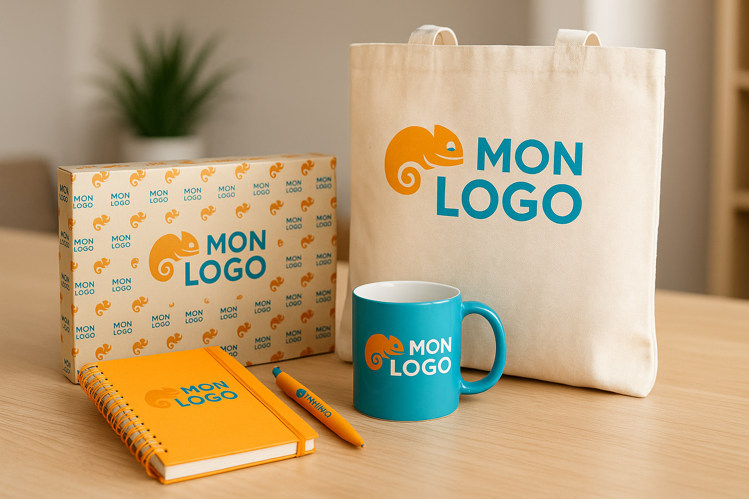 Kit de bienvenue personnalisé pour entreprise